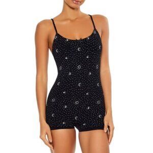 Forever 21 Women's Seamless Moon & Star Lingerie Romper